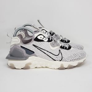 Nike React Vision Mens Vast Grey Running Shoes